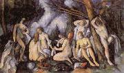 Paul Cezanne The Large Bathers oil painting on canvas